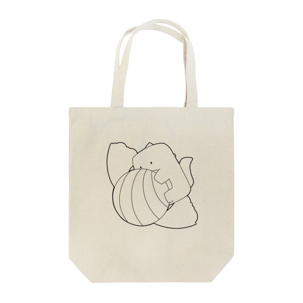 真夜中のメロンパンの飴玉と恐竜 Tote Bag