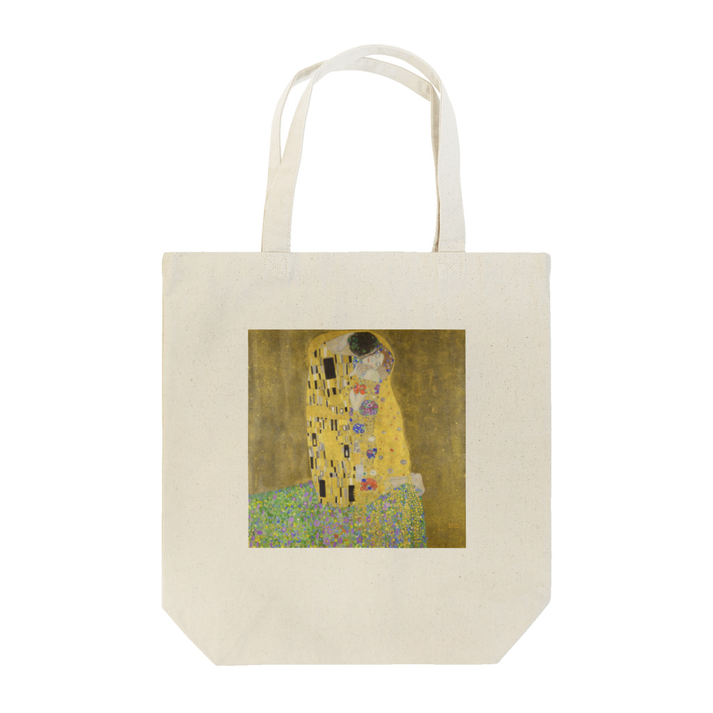 Art Baseの接吻 / グスタフ・クリムト(The Kiss 1908) Tote Bag