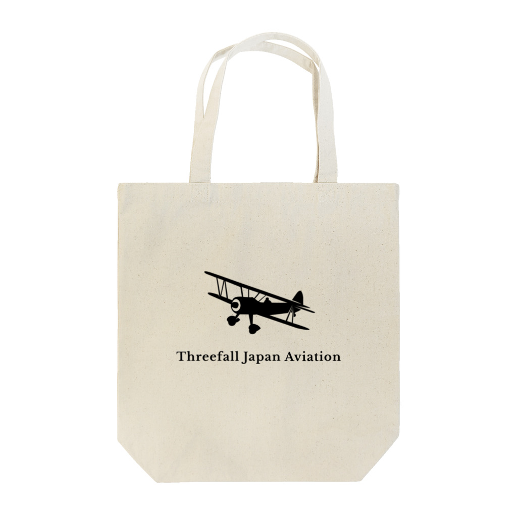 Threefall Japan Aviationの【Threefall Japan Aviation 】公式ロゴグッズ 에코백