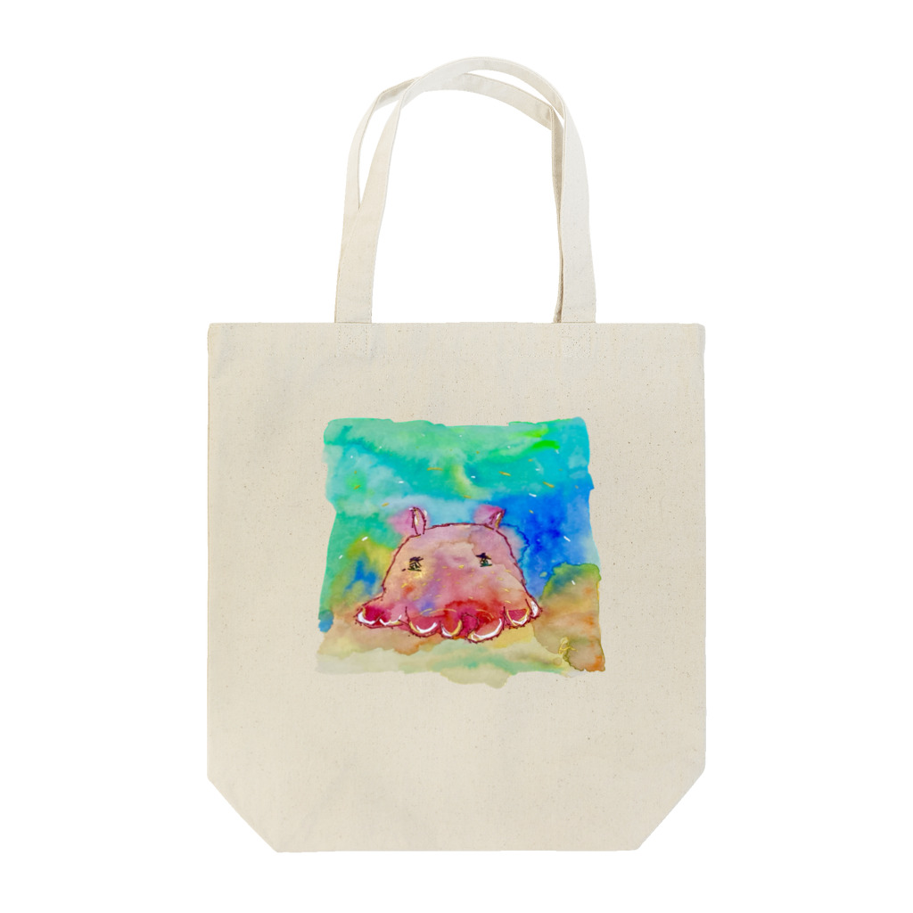 onmycolorの楽描き店のめんだぁこさん Tote Bag