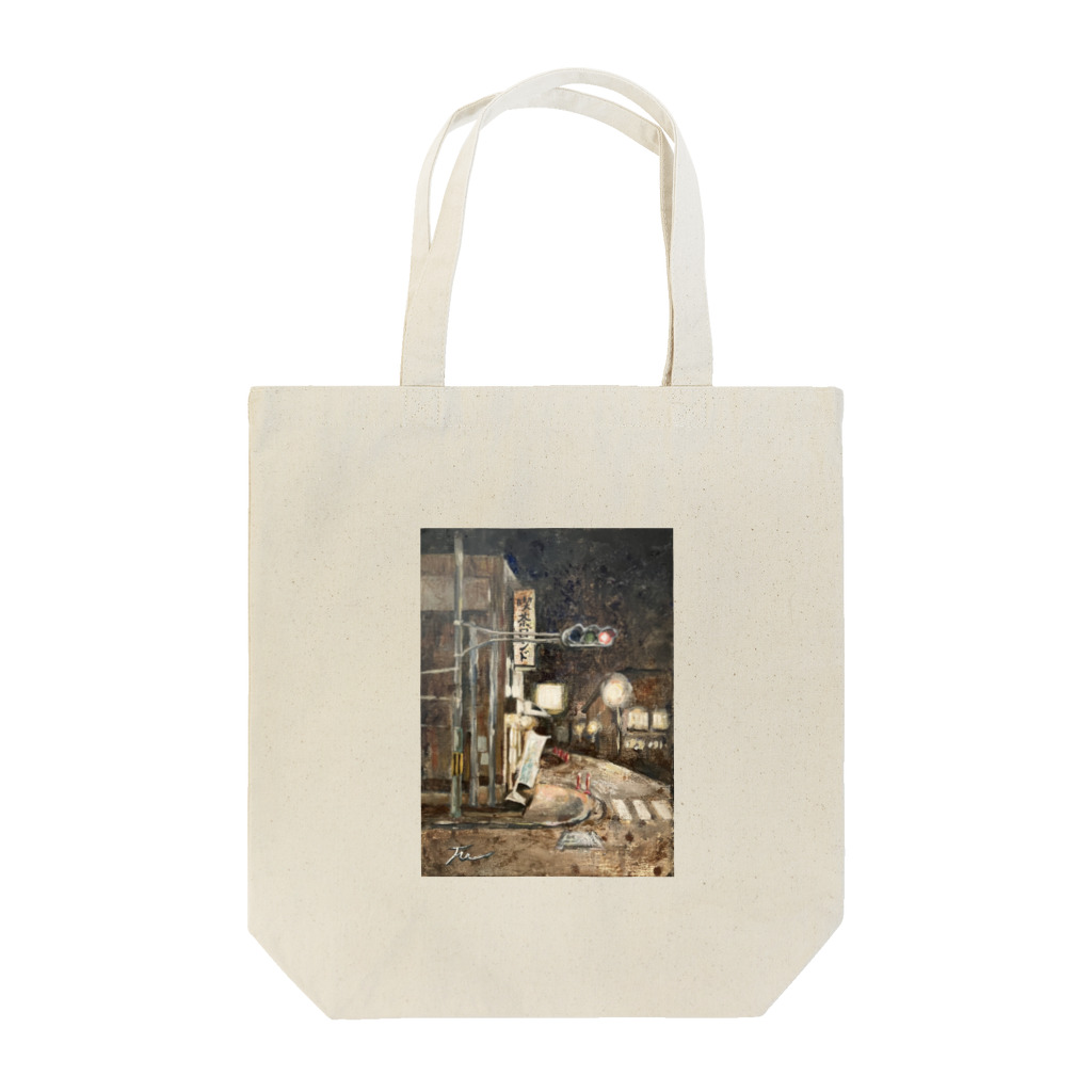 アクリル絵のfuのロンドlovers Tote Bag