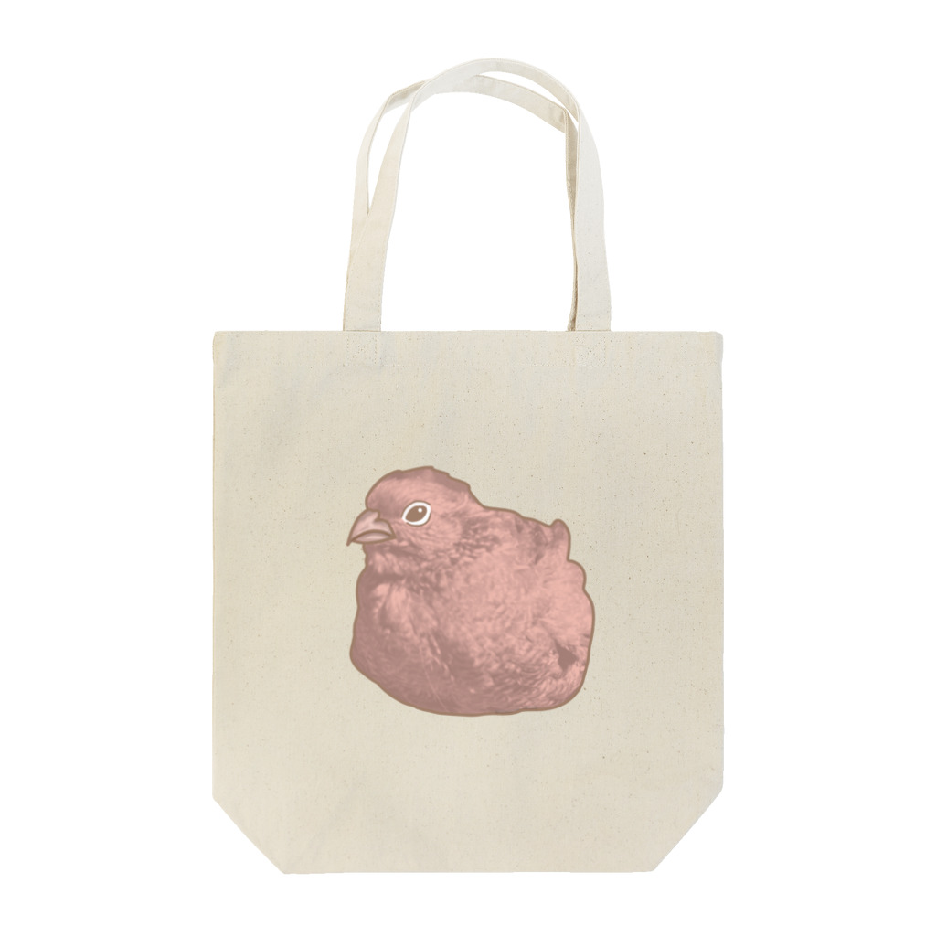 mame-hapi まめ*はぴのコリンウズラのもんちゃん カラー版 Tote Bag