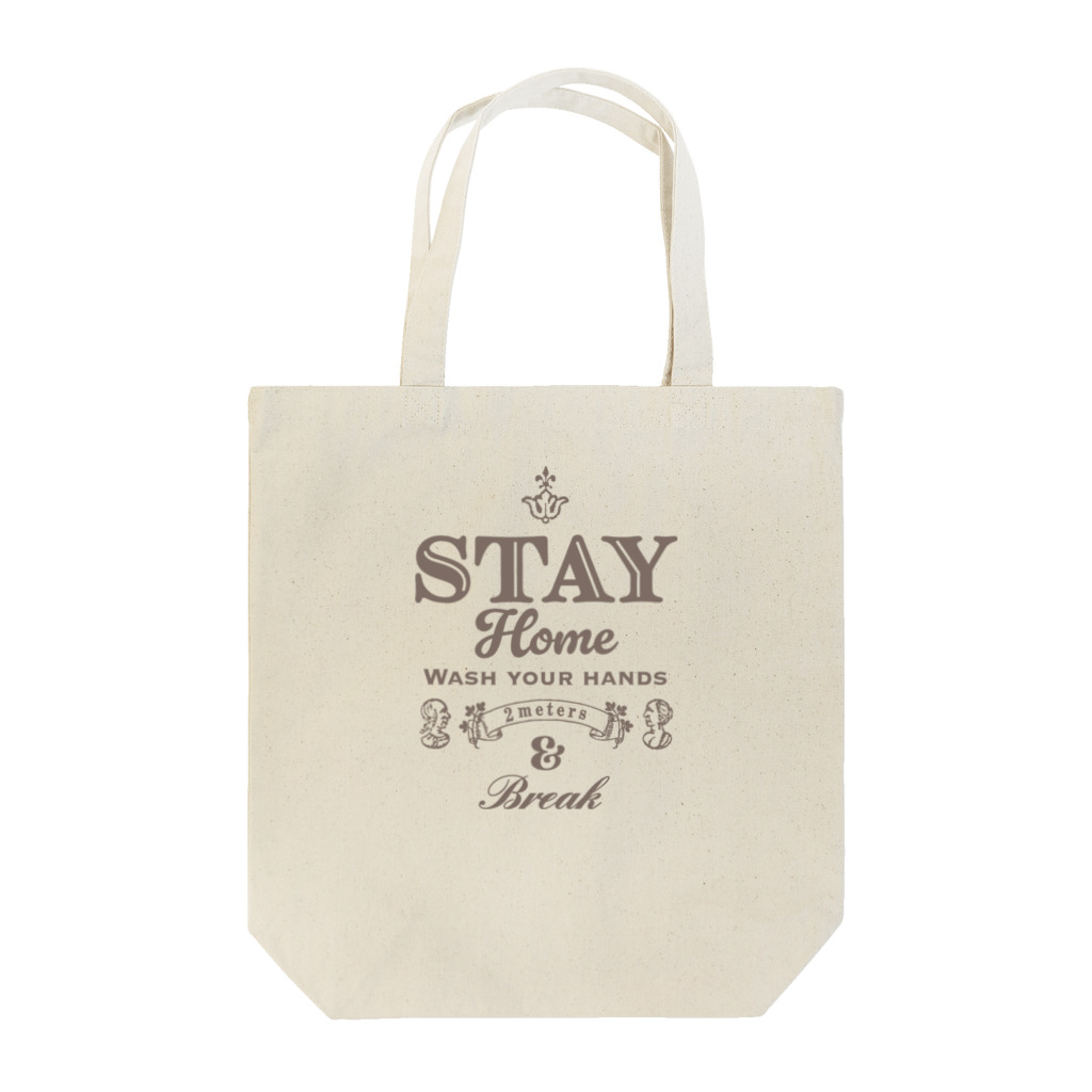 Cats & StarのStay Home Tote Bag