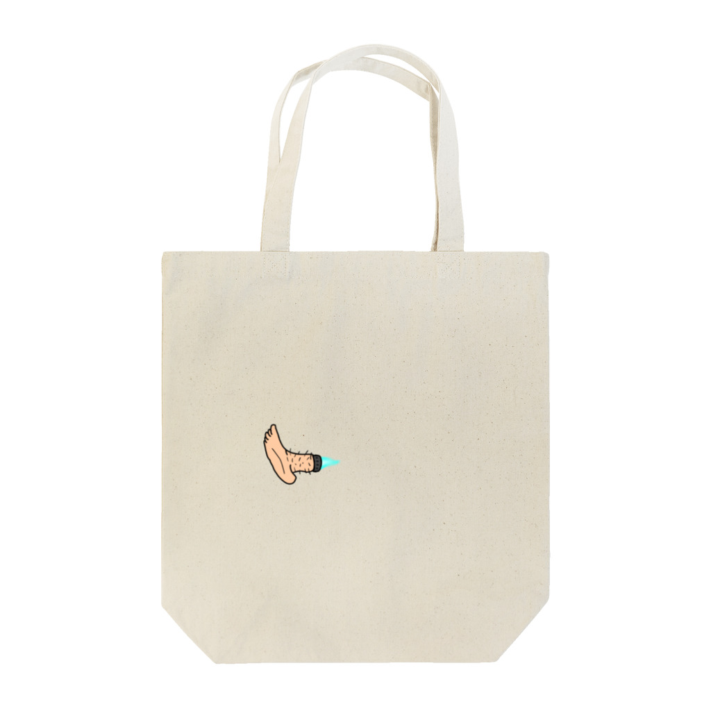 綿棒使いのジェット小足 Tote Bag