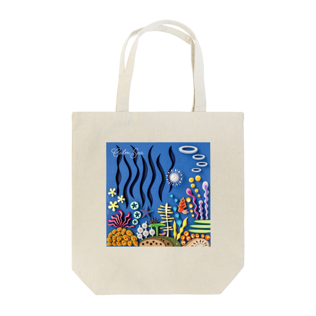 yukai_paperのCalm Sea Tote Bag