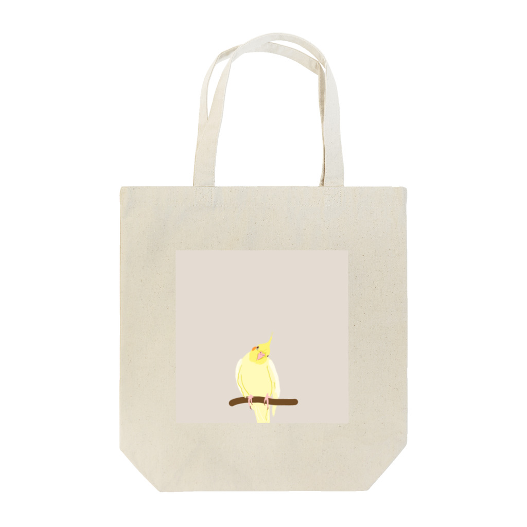 chouchou & priereのオカメインコのルチノーちゃん Tote Bag