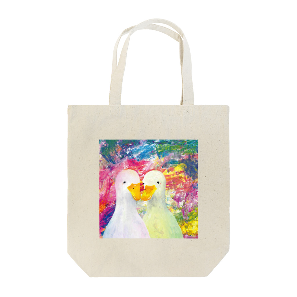 はむたぬぅのぽかぽかアヒルさん Tote Bag