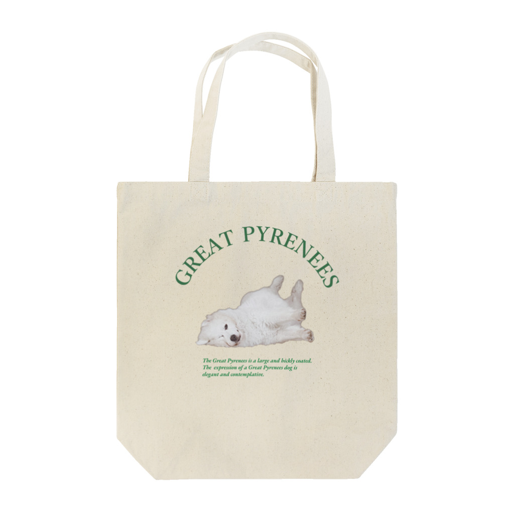 いぬまるわわこの【チャリティ】GREAT!pyrenees Tote Bag