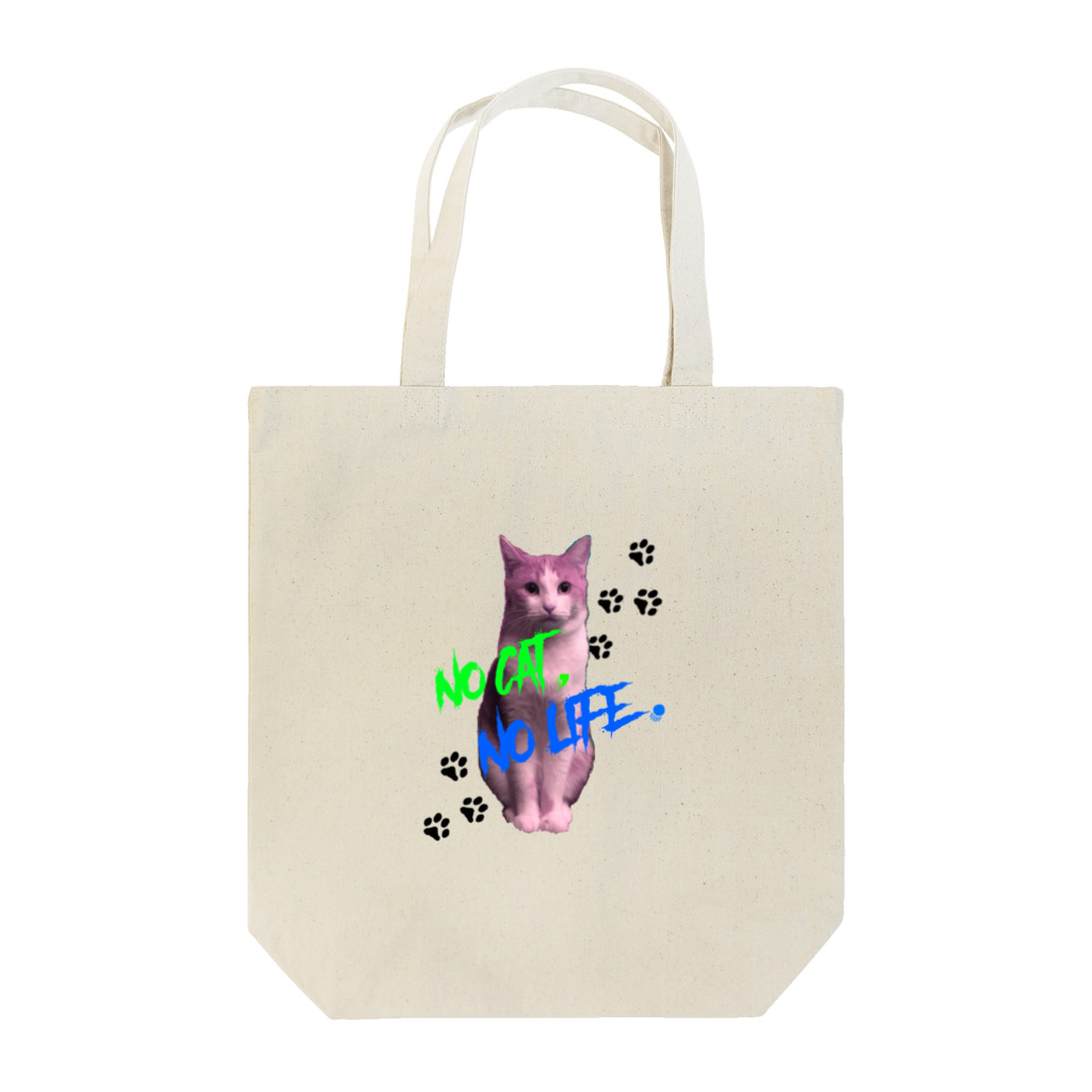 sasuke704のサスケ×ノーキャット、ノーライフ。 Tote Bag