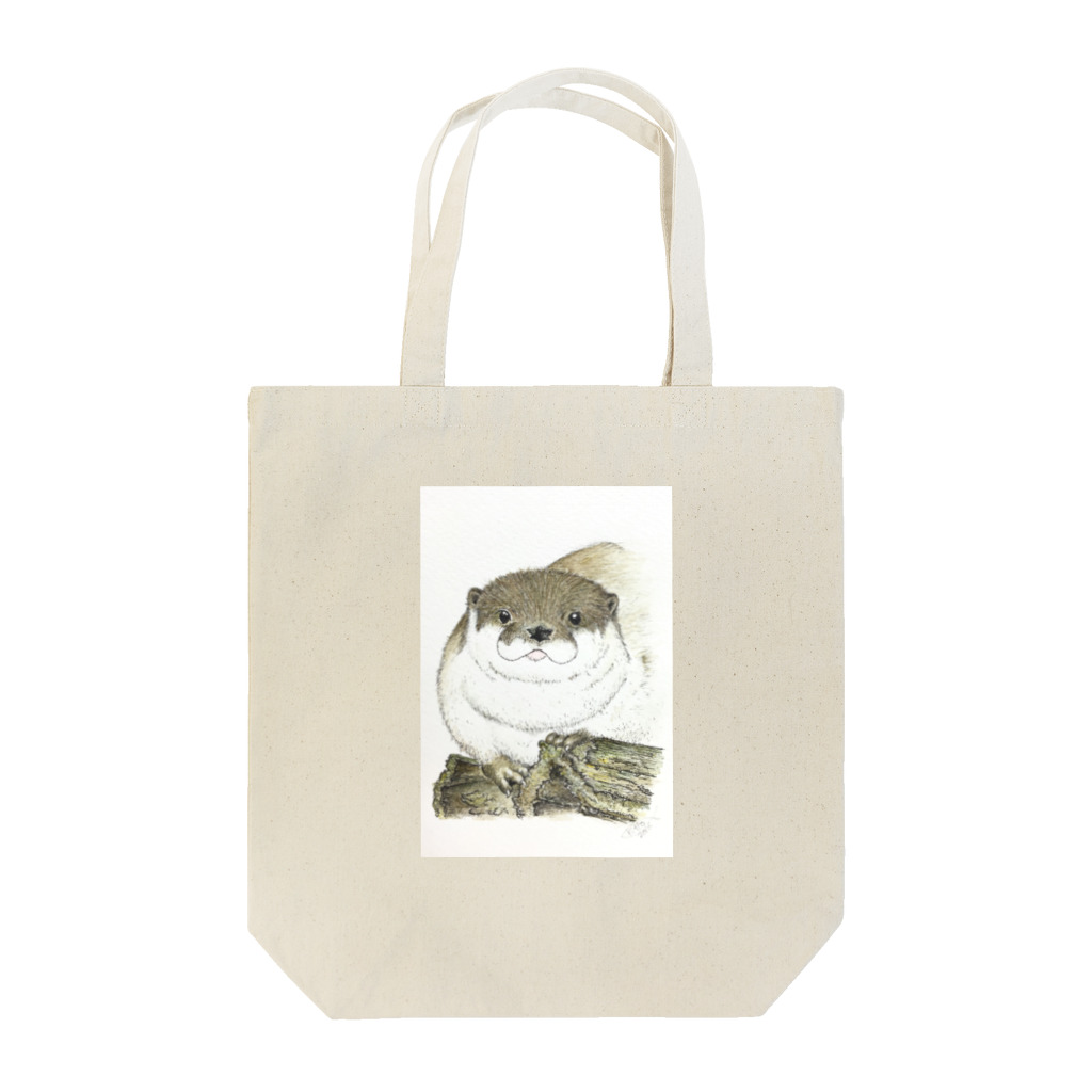 kittoのくつろぎの白ムギュ王子 Tote Bag