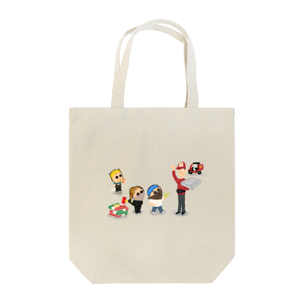 Dot-Takの宅配ピザ Tote Bag