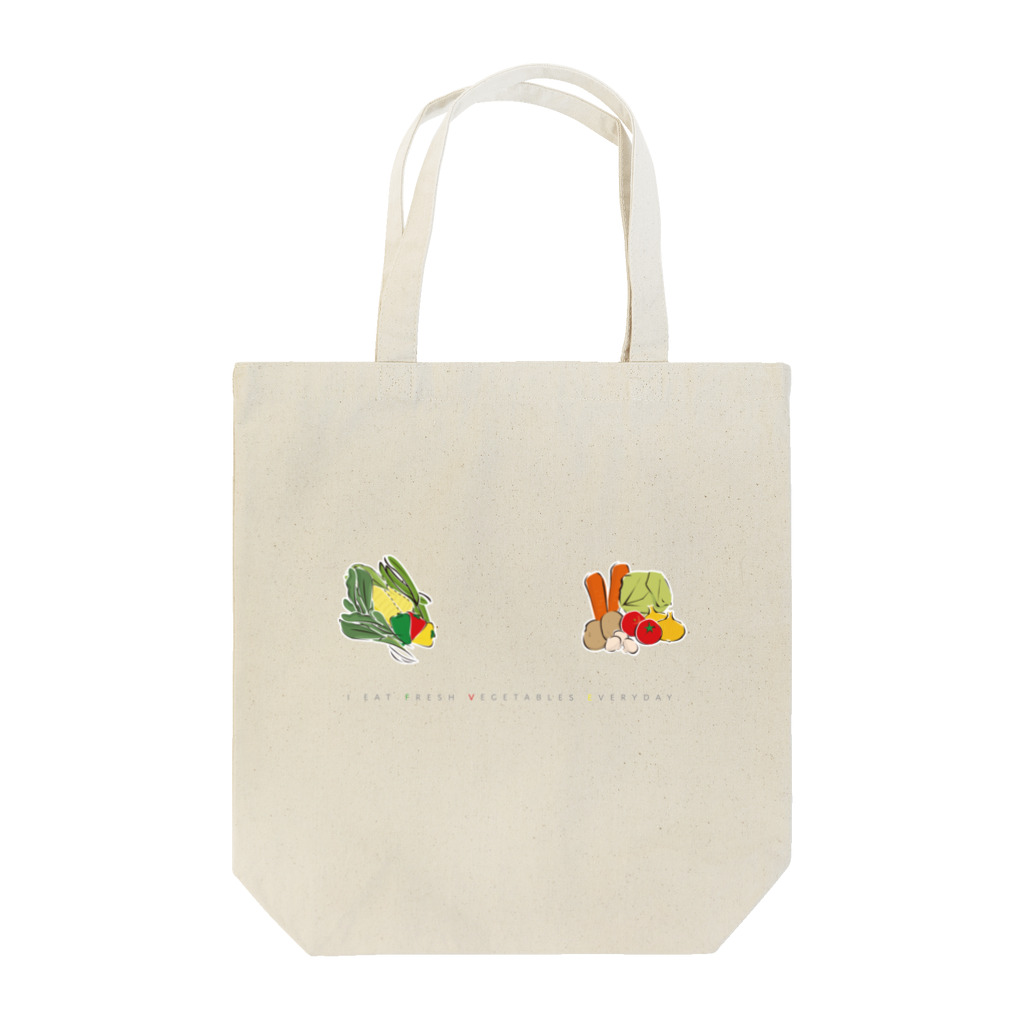 ISESTYLEのFRESH VEGETABLES トートバッグ