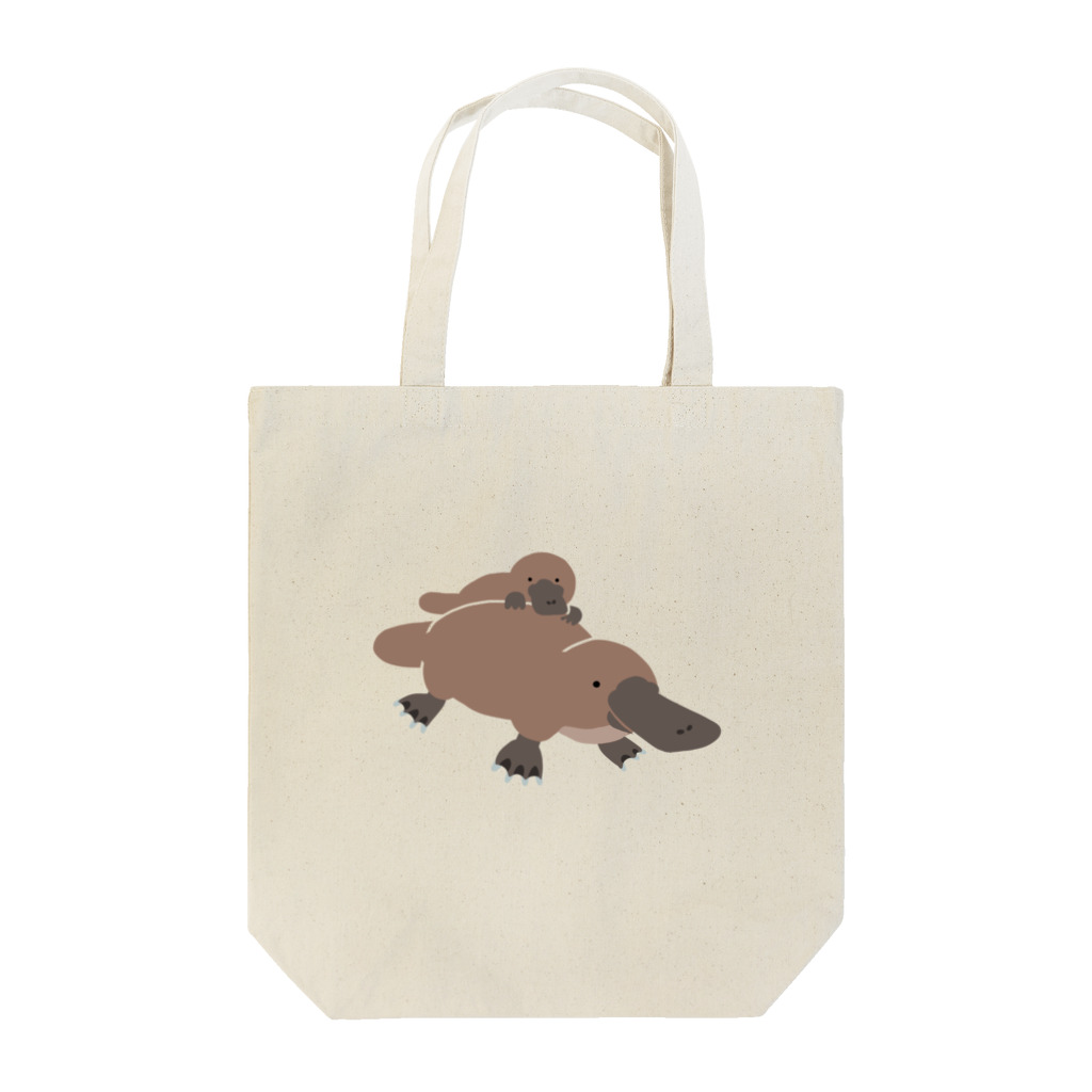 SAKUMA RECORDSの子連れカモノハシ Tote Bag