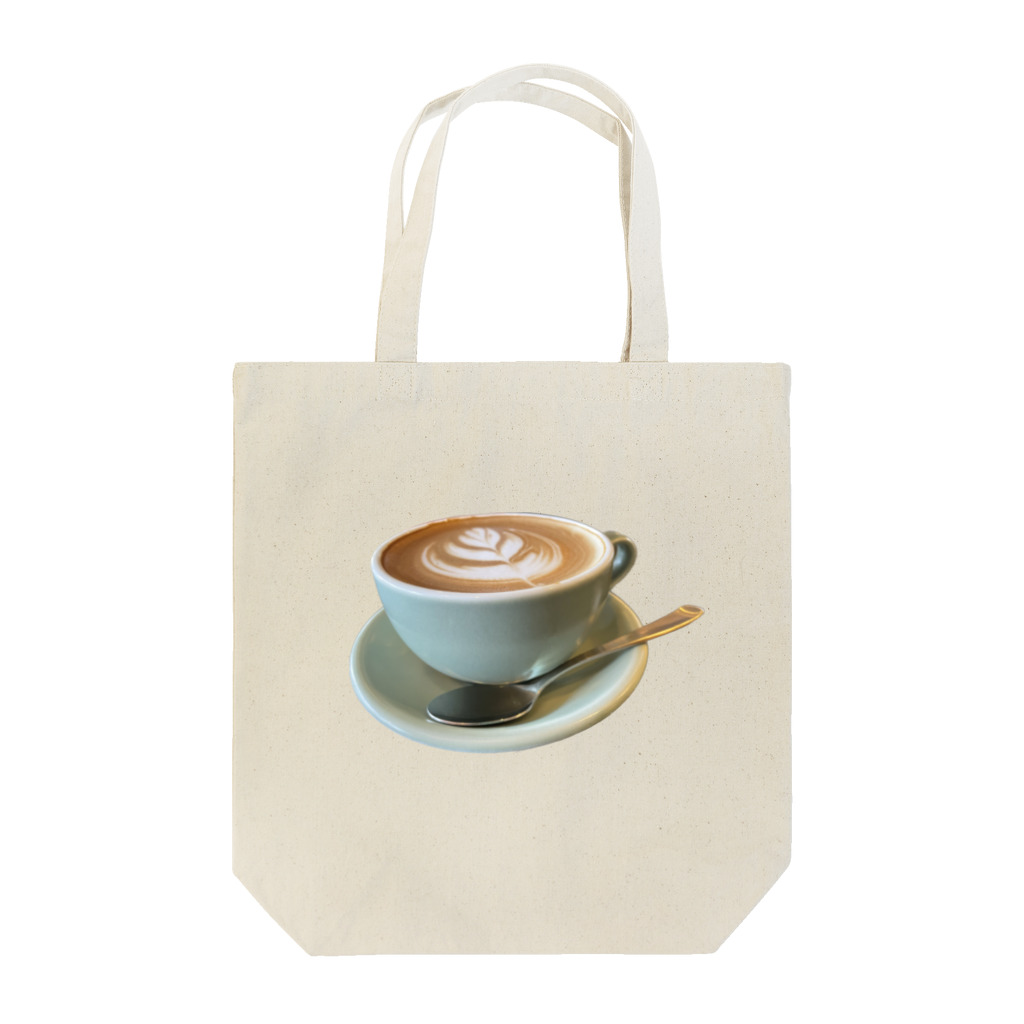 どこかの誰かに刺さって欲しいお店の美味しいカフェラテ Tote Bag