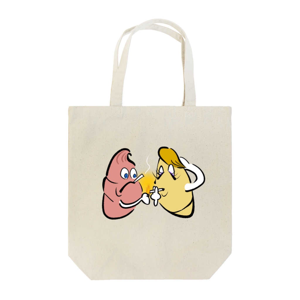 buri/ぶりのスモコミバッグ Tote Bag