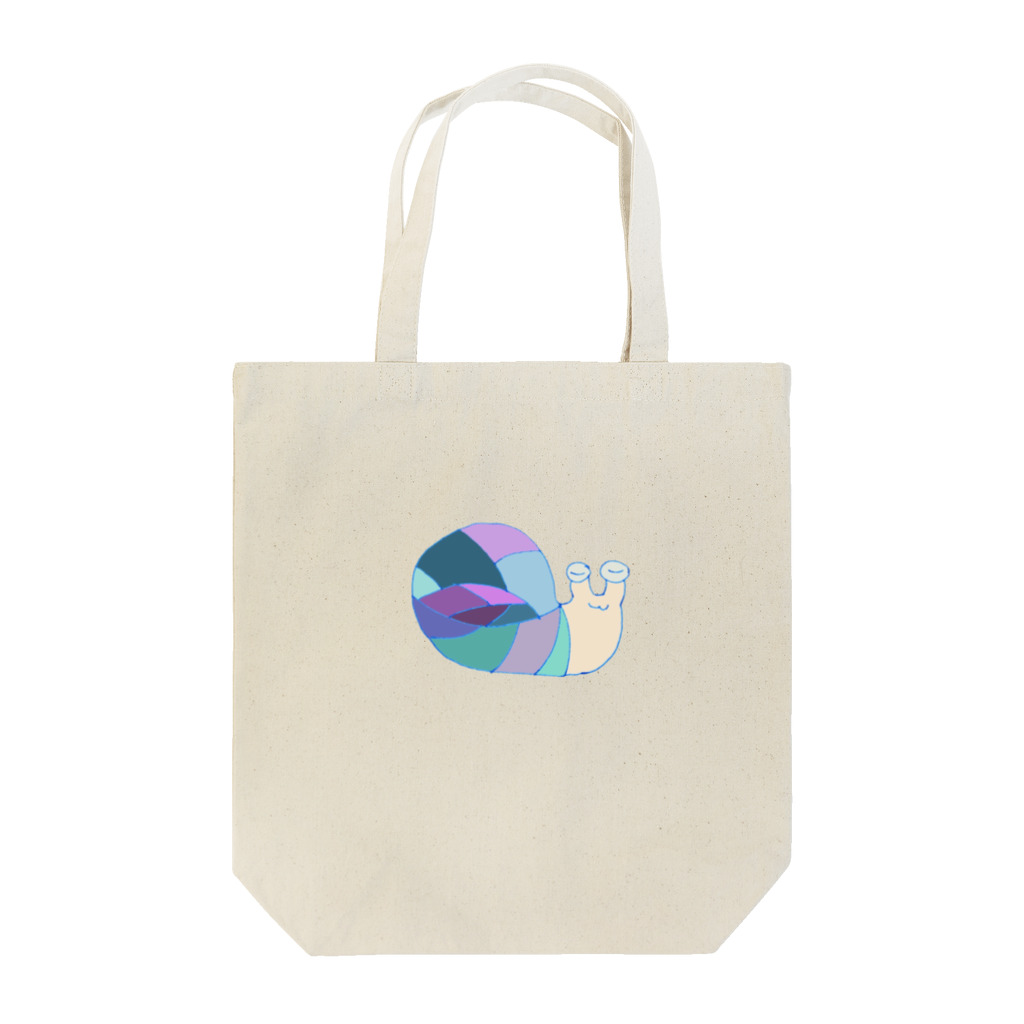 muroちのあじさい色のねむいかたつむり Tote Bag