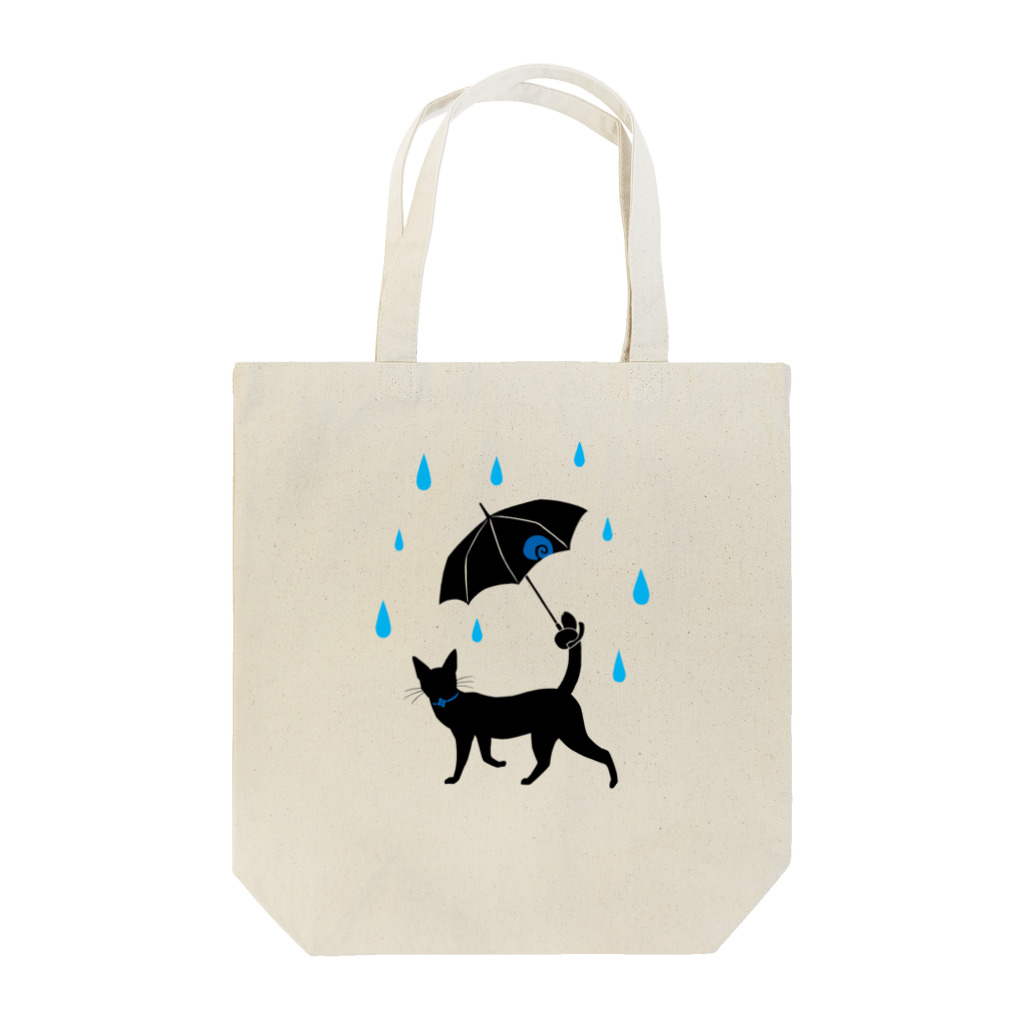 トマトカゲの傘猫 Tote Bag