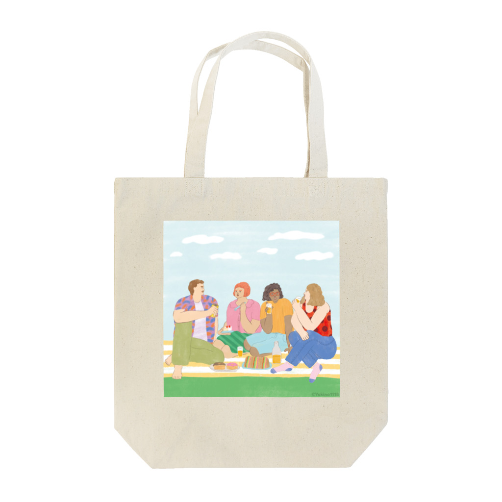 Yukino1118｜イラストレーターのみんなでピクニック Tote Bag