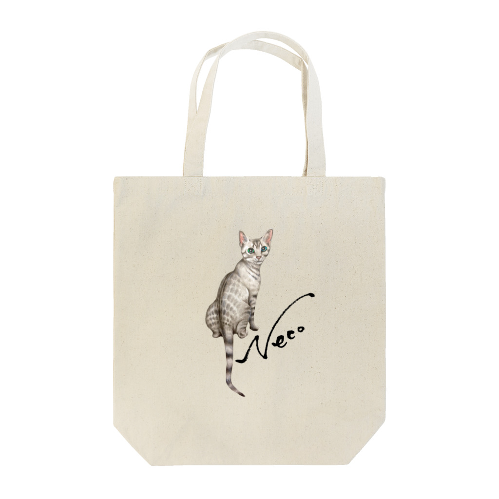 idumi-artの猫　Neco Tote Bag