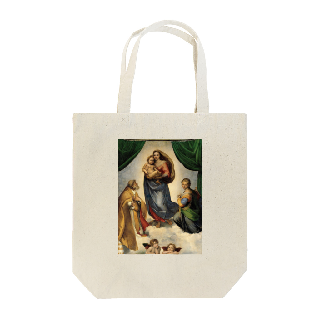 X-Artのラファエロ / システィーナの聖母 Tote Bag