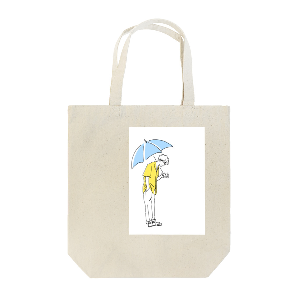 sayako_illustrationの傘 トートバッグ