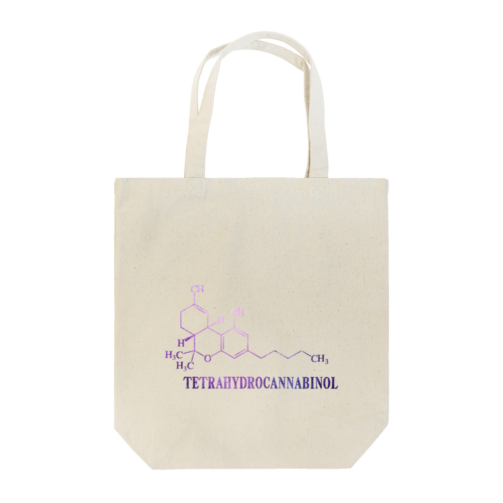 有限会社　√65の【Tetrahydrocannabinol】 Tote Bag