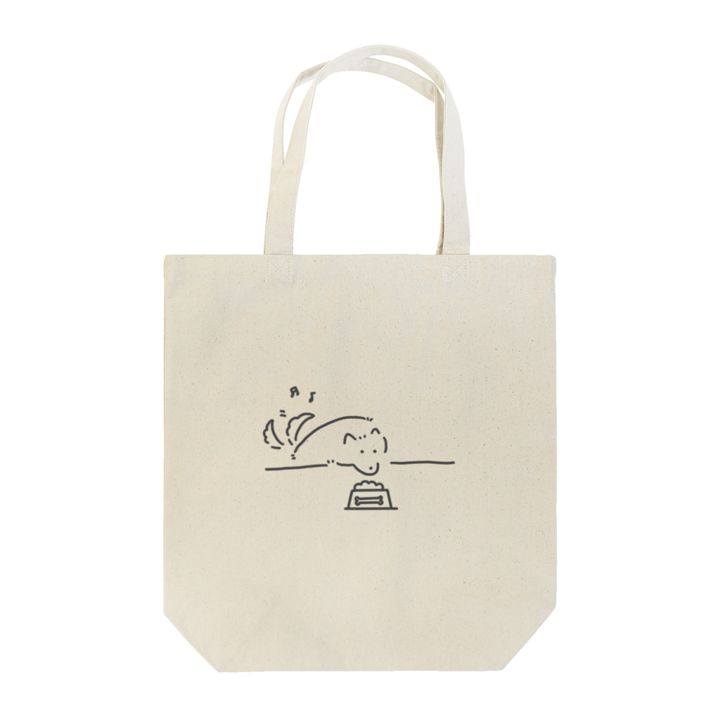 coyachi__の至福のひととき待ち犬 Tote Bag