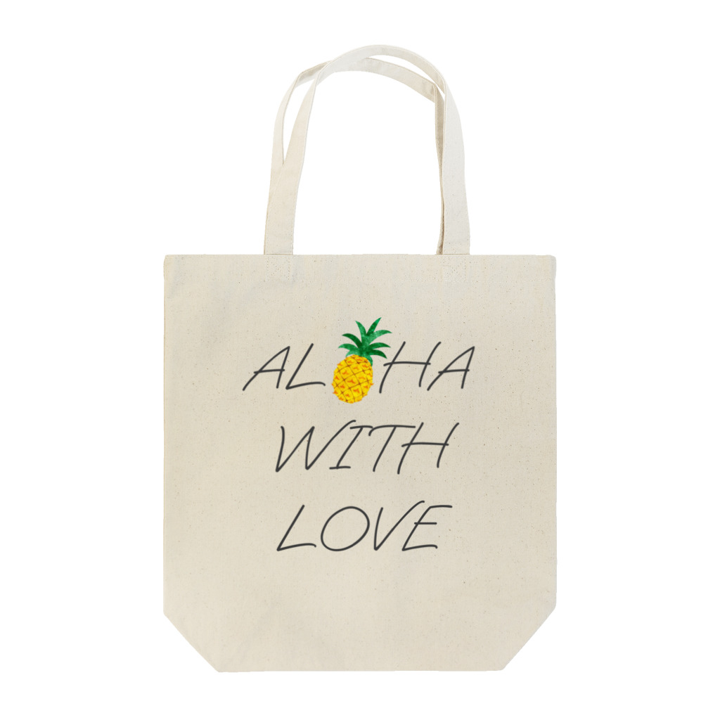 ALOHA from HAWAII 〜ハワイから愛を込めて〜のALOHA WITH LOVE 2 Tote Bag