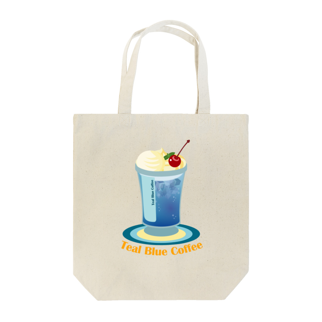 Teal Blue CoffeeのTeal Blue Hawaii Tote Bag