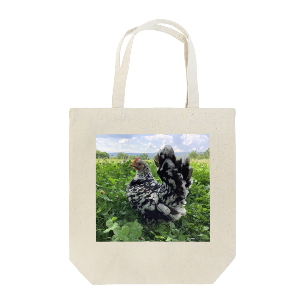 こたまのクローバーと鶏 Tote Bag