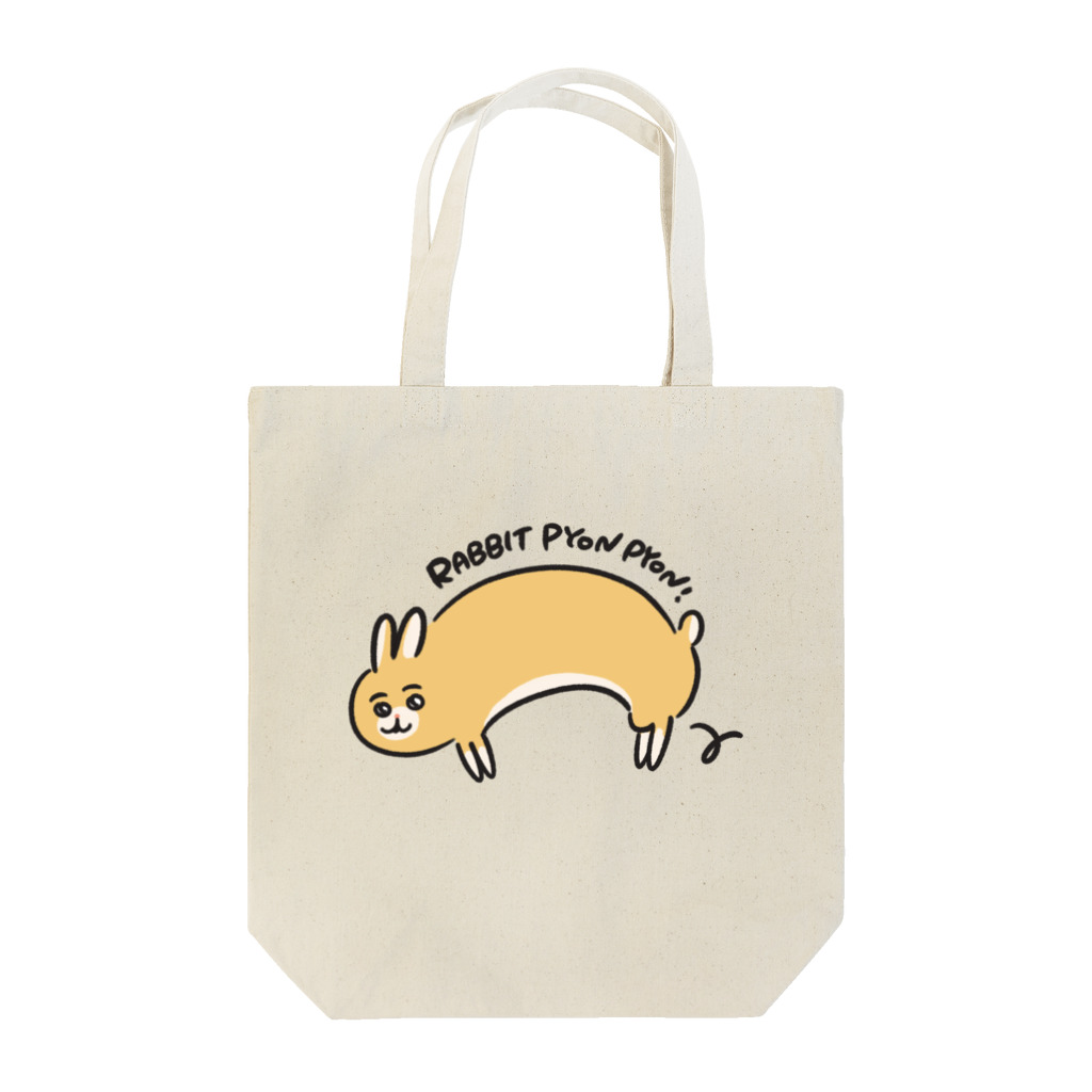 NORICOPOのRABBIT PYON PYON Tote Bag