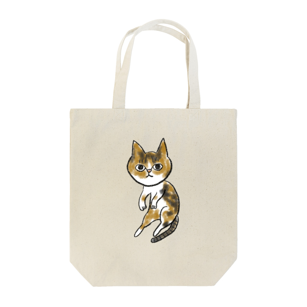 ニャンコ一族のかわいいさち Tote Bag