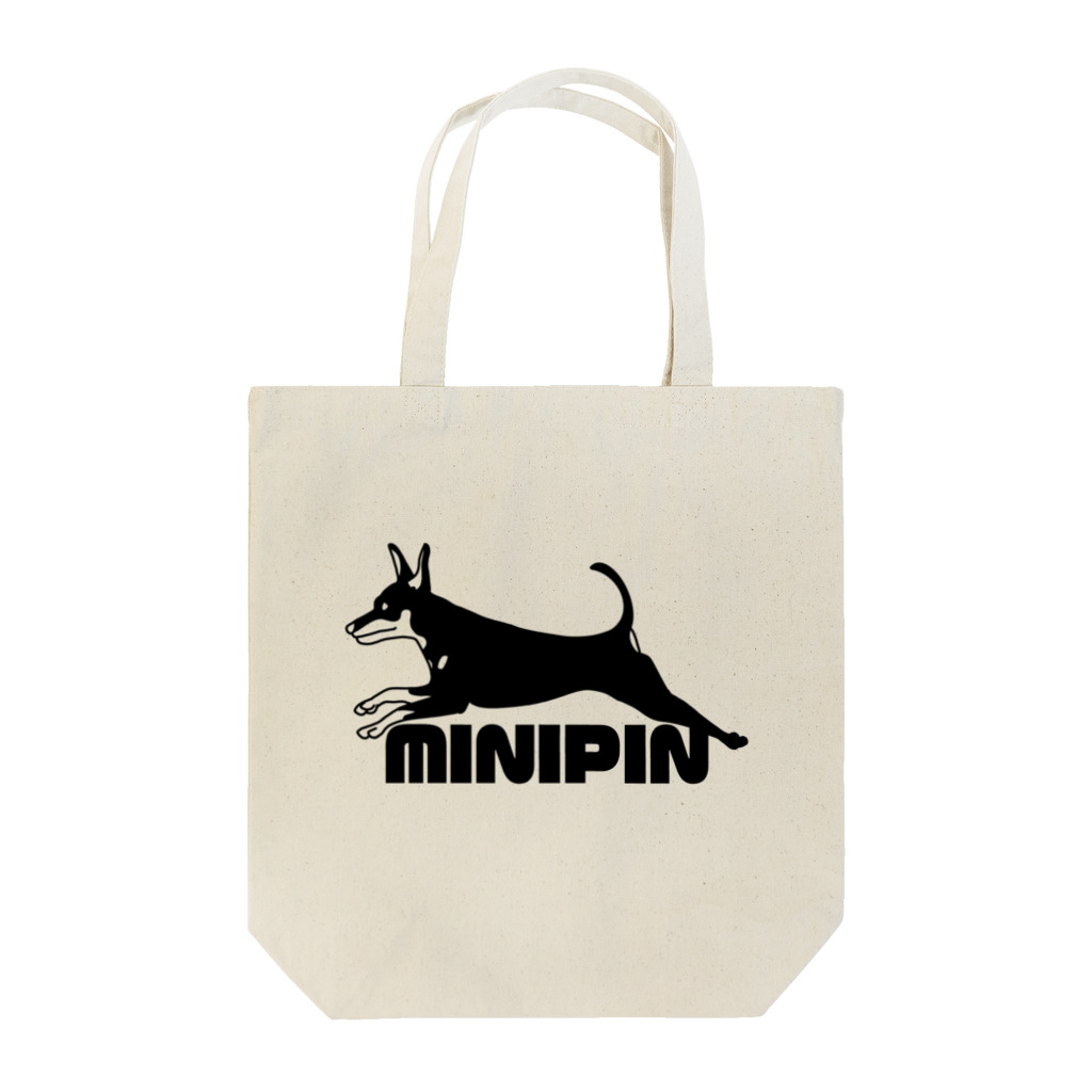 ミニピン クラブ minipin clubのminipin jump Tote Bag