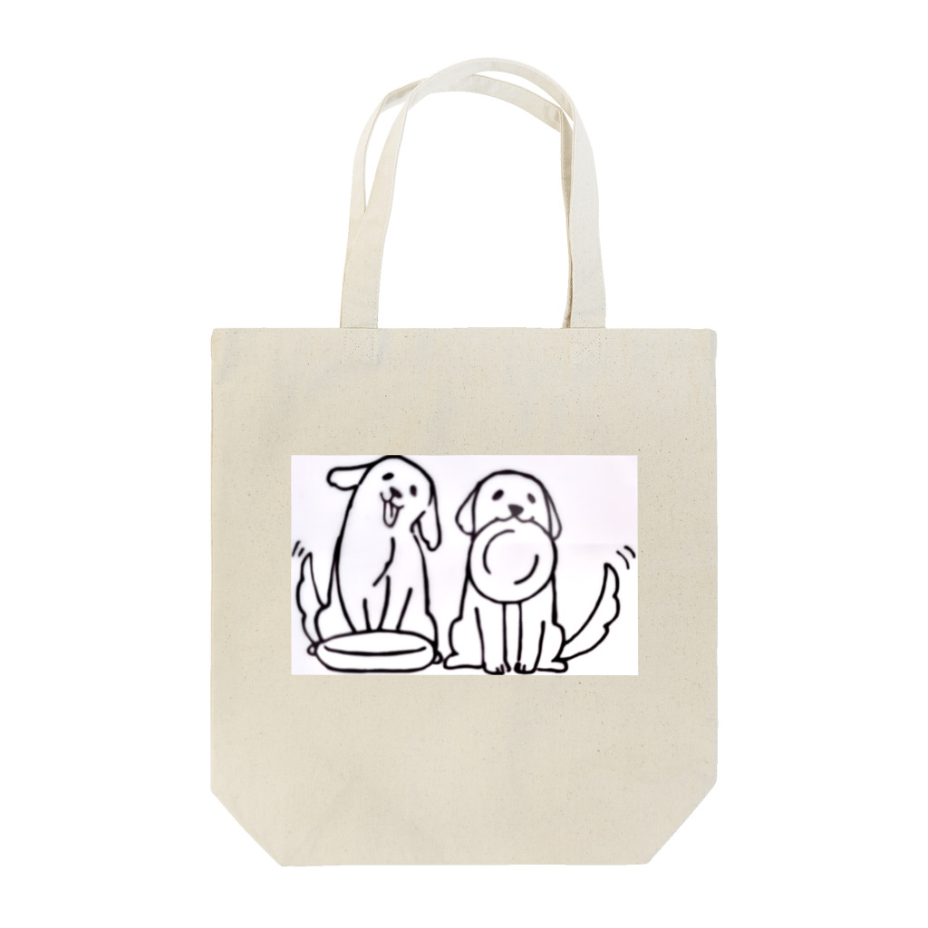 にゃるーずShopの2匹のわんちゃん Tote Bag