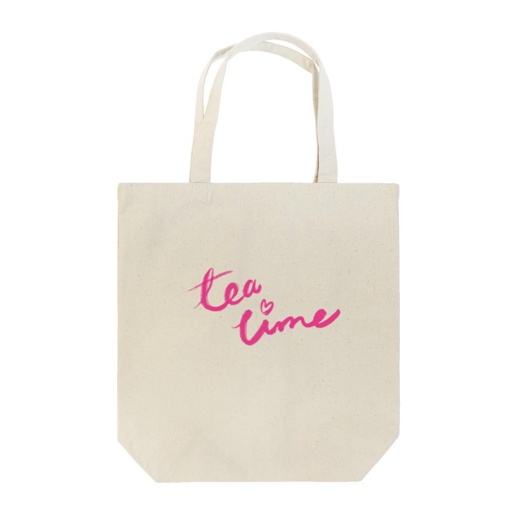 Vintage na Teatime（紅茶好き）の手描きのtea time♡ Tote Bag