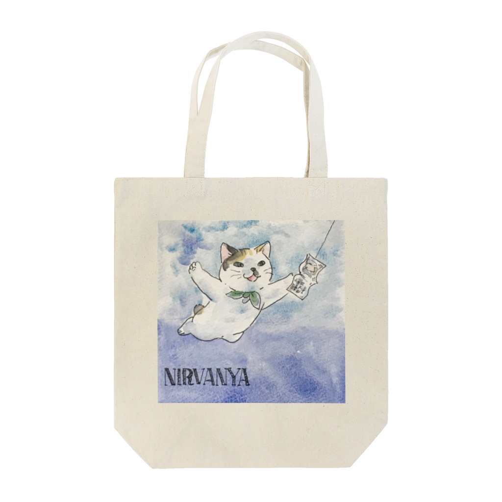 café Mo.freeのNIRVANYA トートバッグ