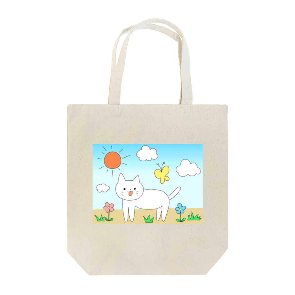 ねむ吉屋のゆるっとにゃんこ Tote Bag