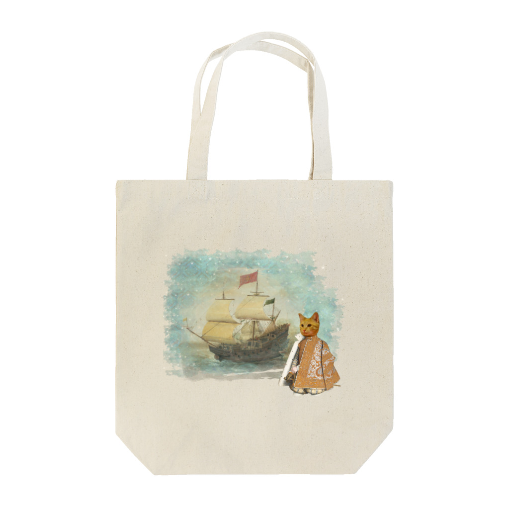 海賊猫 cocoの『うちのコ・シリーズ「ねこの王国」』 Tote Bag