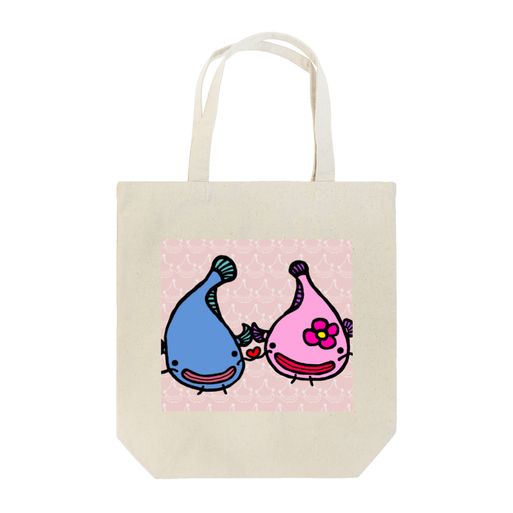 ずうなま先輩（パイセン）に聞け！のずうなまカップル（うす桃色） Tote Bag