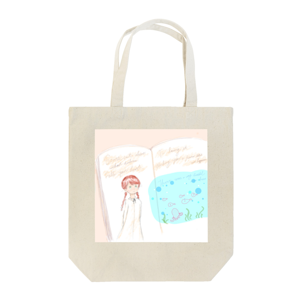 rukamoの赤毛の女の子 Tote Bag