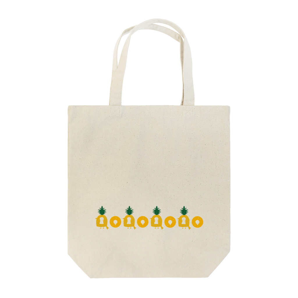 BeArtSuzumaruのパイナップルMOZU/KOFUN Tote Bag