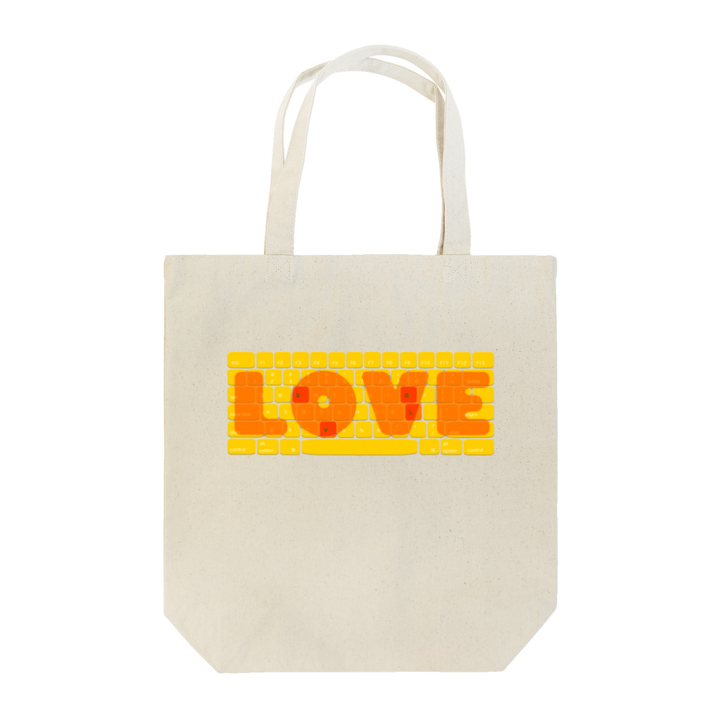 AURA_HYSTERICAのLOVE Tote Bag