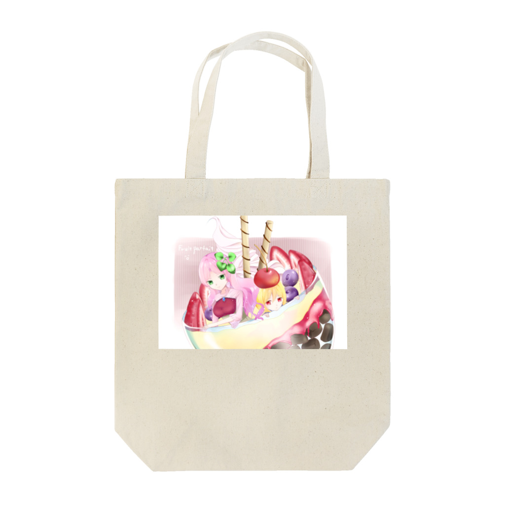 せる🌰のパフェと女の子 Tote Bag