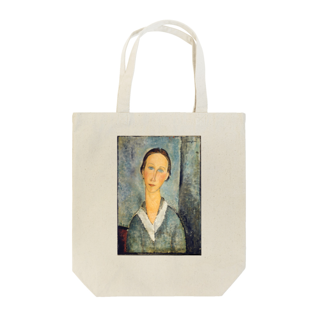 museumshop3の【世界の名画】アメデオ・モディリアーニ『Girl in a Sailor's Blouse』 Tote Bag