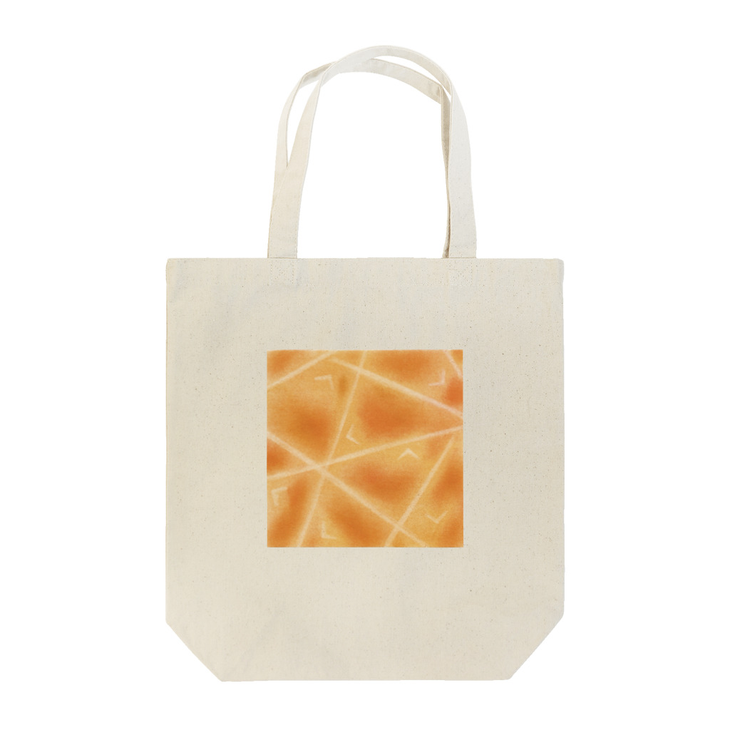 my pastel（いしはら　まさこ）のオレンジのタイル Tote Bag