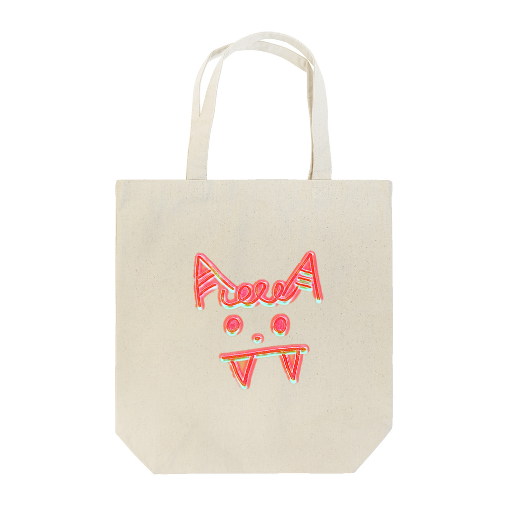 Amoliy のピンク鬼 Tote Bag