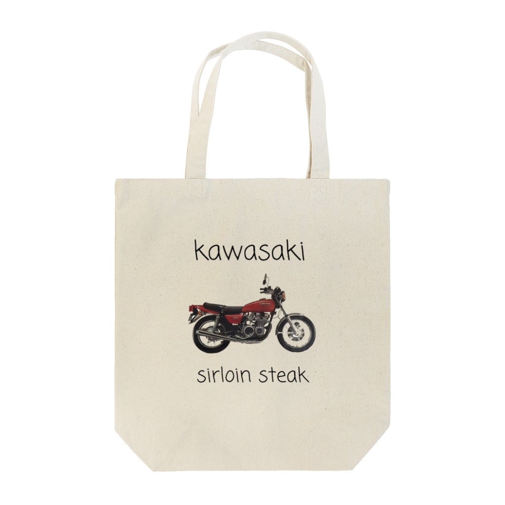 82motorcyclageのカワサキ　ザッパー　バイク Tote Bag