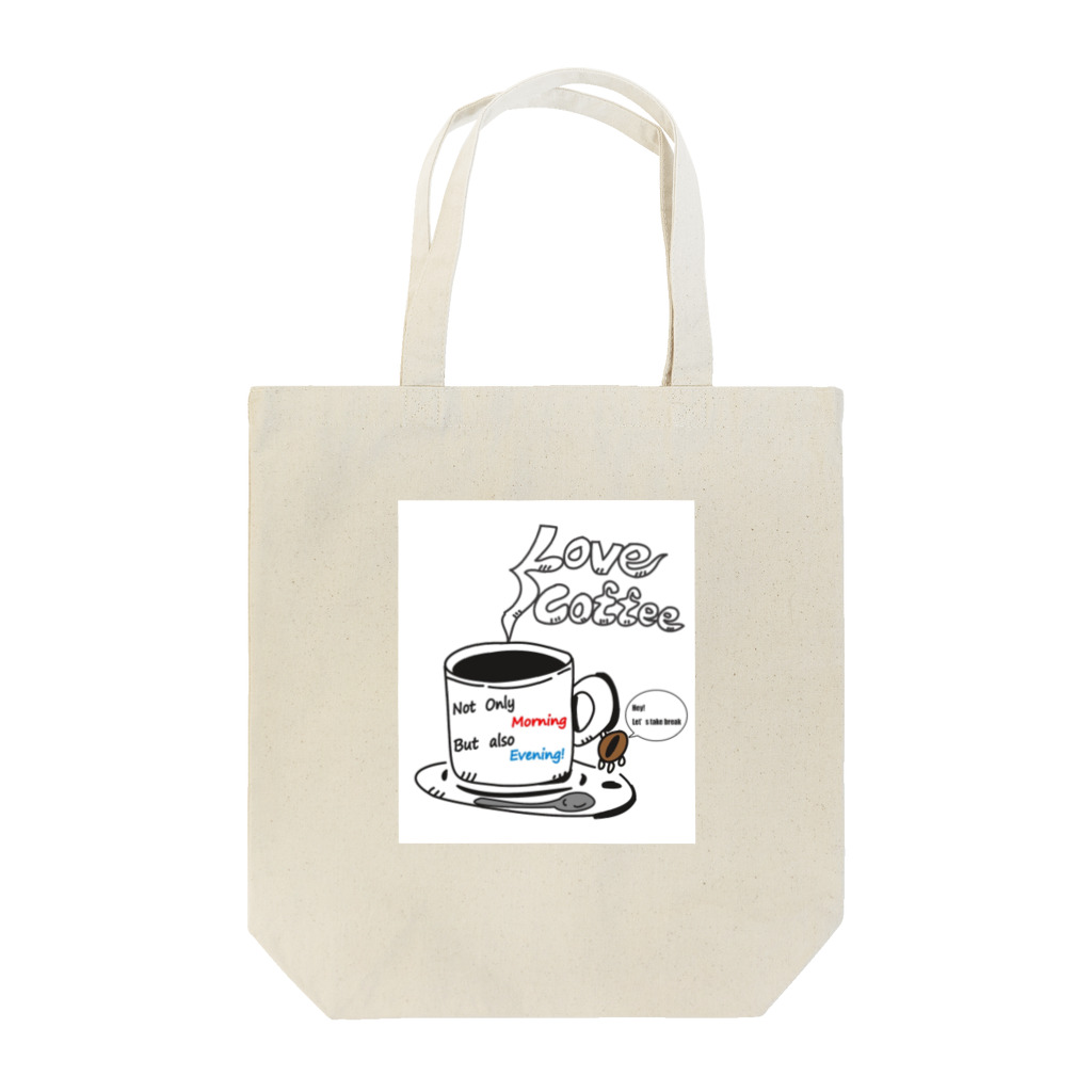 ✨Abemasa goods✨のLove coffee ☕︎ トートバッグ