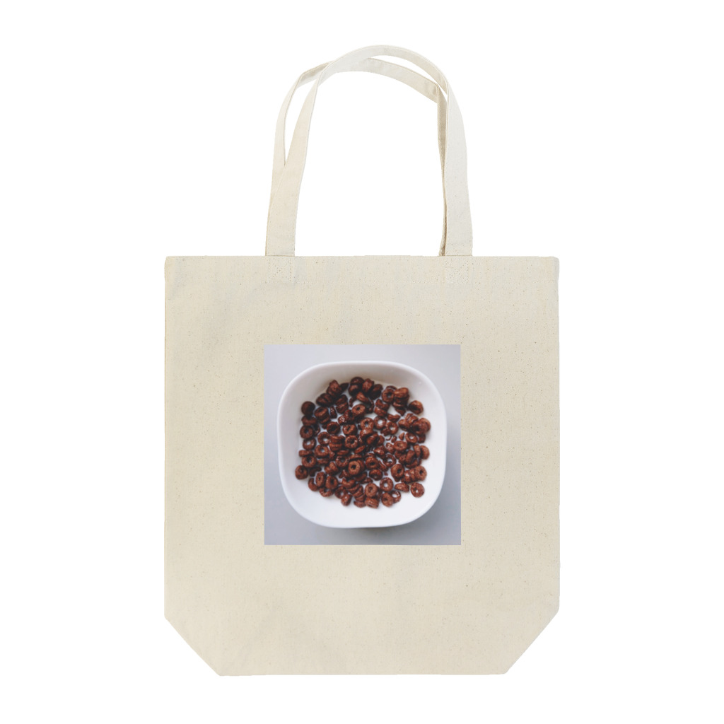 CHON.HPの Breakfast cereal Tote Bag
