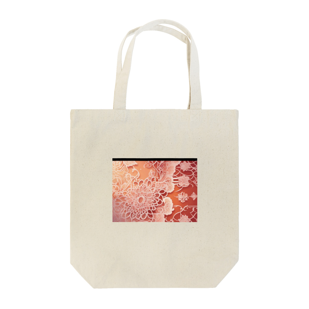 テフラんずのフラワーローズ Tote Bag